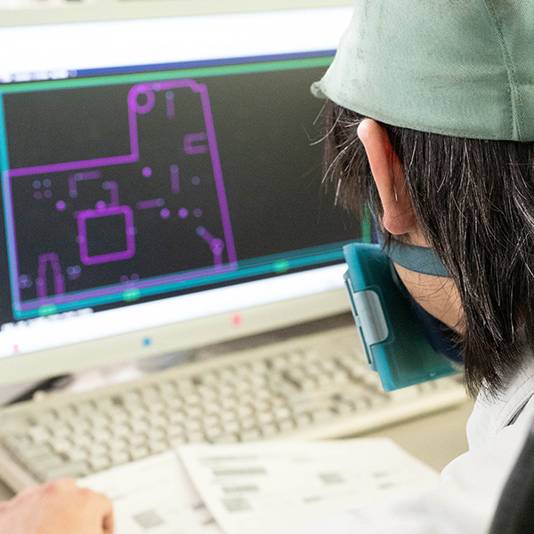 イツミの完全社内一貫生産体制