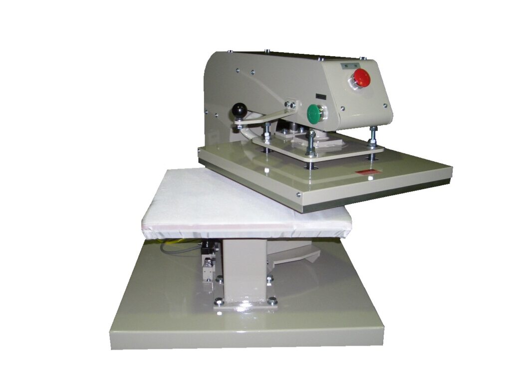 DTF印刷におすすめのスイング式自動転写プレス機 ICD-45